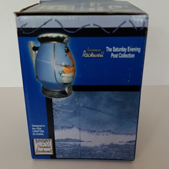 Norman Rockwell Stein SPORT Saturday Post - Picture 4 of 8